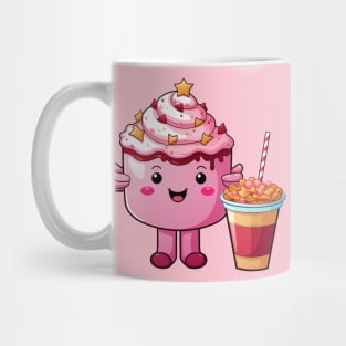 kawaii Ice cream  T-Shirt cute Candy food gilrl Mug